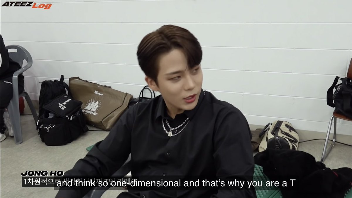 mingi: 

the rest of ateez: and that’s why you have a T in your mbti