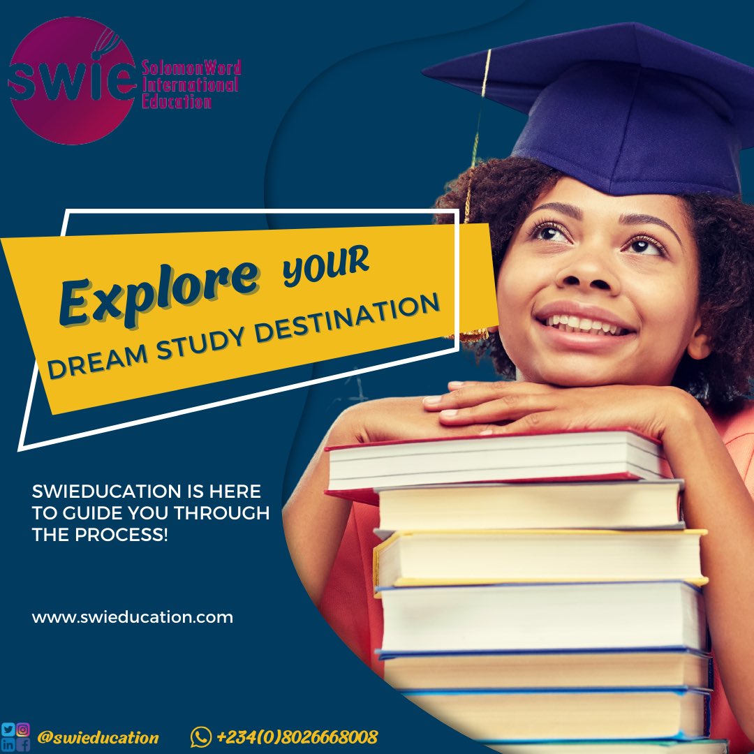 swiedu_'s tweet photo. Explore your dream study destination with SWIEDUCATION.
We are always here to guide you through the process!
Admission is ongoing.
#studyabroadconsultants #educationconsultant #studyvisaexpert #travelwithfamily #exploretravel #studyoverseas #academicachievement #swieducation https://t.co/Qh5mjlXUrV