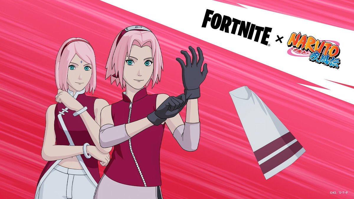HYPEX's tweet photo. MORE NARUTO COSMEITICS (via @FortniteJPNews) https://t.co/LH5Q0jBh2V