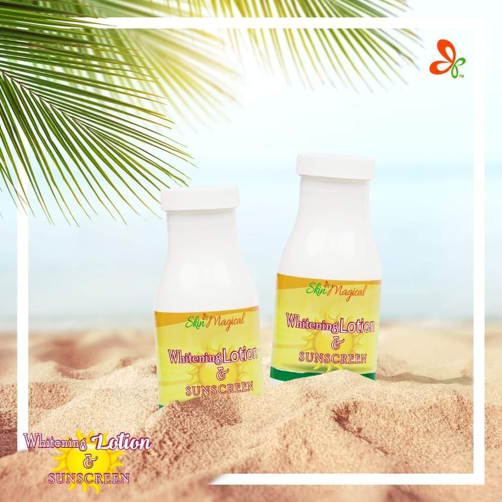 MariaJaniceRey1's tweet photo. Keep your skin healthy by using this Whitening and sunscreen lotion and protect your skin from UV damages and other harmful https://t.co/73ha6nqUlN yours now for P255.00 SRP!  😊

#SkinMagical
#AlagangSkinMagical https://t.co/f9cwMTI7jj