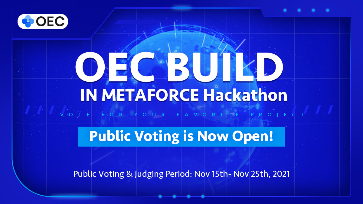 OKT Chain โ๐ธ (@okcnetwork) on Twitter photo Today is the day! Let's vote for your favorite project in ๐ข๐๐: ๐๐จ๐๐๐ ๐๐ก ๐ ๐๐ง๐๐๐ข๐ฅ๐๐ ๐๐ฎ๐ฐ๐ธ๐ฎ๐๐ต๐ผ๐ป ๐ฎ๐น๏ธ
๐
When: 15 - 25 Nov
๐ณ๏ธ How: ๐ to the intro message of the projects you support on #OEC's Discord channel
๐ Where: bit.ly/3DnjtlR Today is the day! Let's vote for your favorite project in ๐ข๐๐: ๐๐จ๐๐๐ ๐๐ก ๐ ๐๐ง๐๐๐ข๐ฅ๐๐ ๐๐ฎ๐ฐ๐ธ๐ฎ๐๐ต๐ผ๐ป ๐ฎ๐น๏ธ
๐
When: 15 - 25 Nov
๐ณ๏ธ How: ๐ to the intro message of the projects you support on #OEC's Discord channel
๐ Where: bit.ly/3DnjtlR