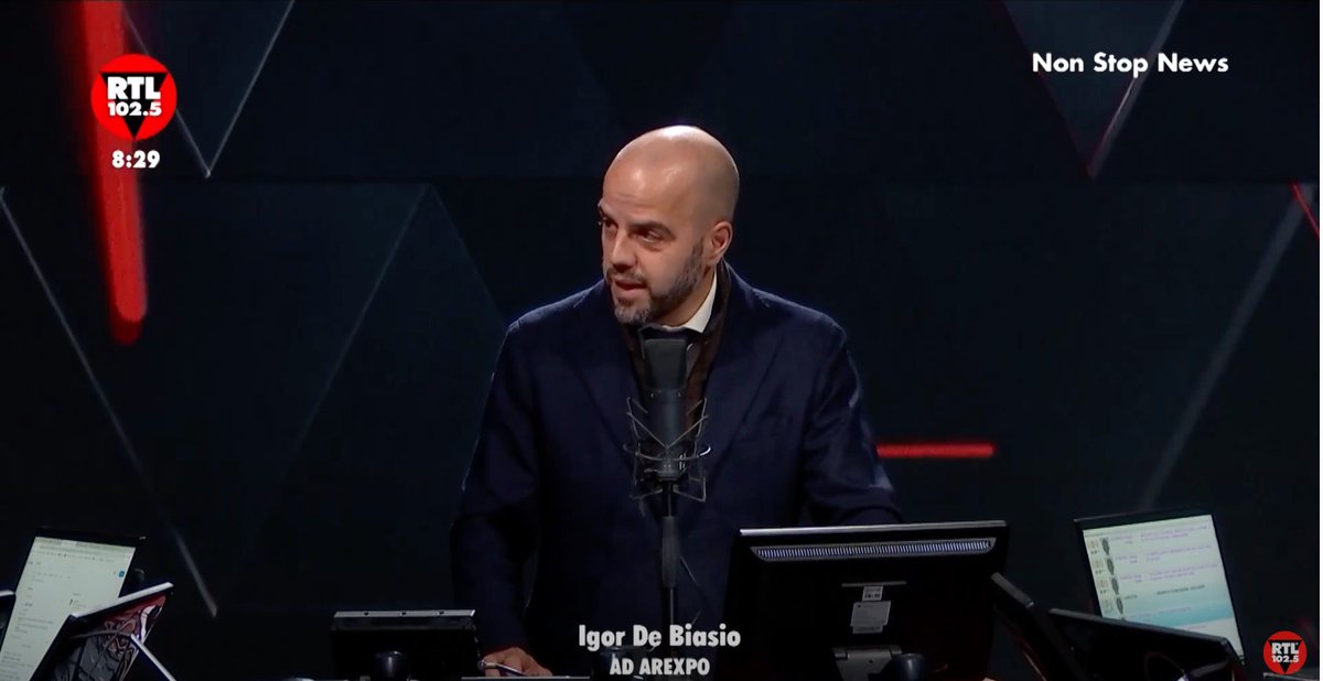 🎙@DeBiasioIgor: Questa è una settimana importante per MIND: giovedì #AstraZeneca annuncerà il trasferimento della sua sede italiana col nuovo anno. Insieme a @grupporold e @bio4dreams, sono le prime aziende private: un grande passo avanti.
#nonstopnews <a href="/rtl1025/">RTL 102.5</a>