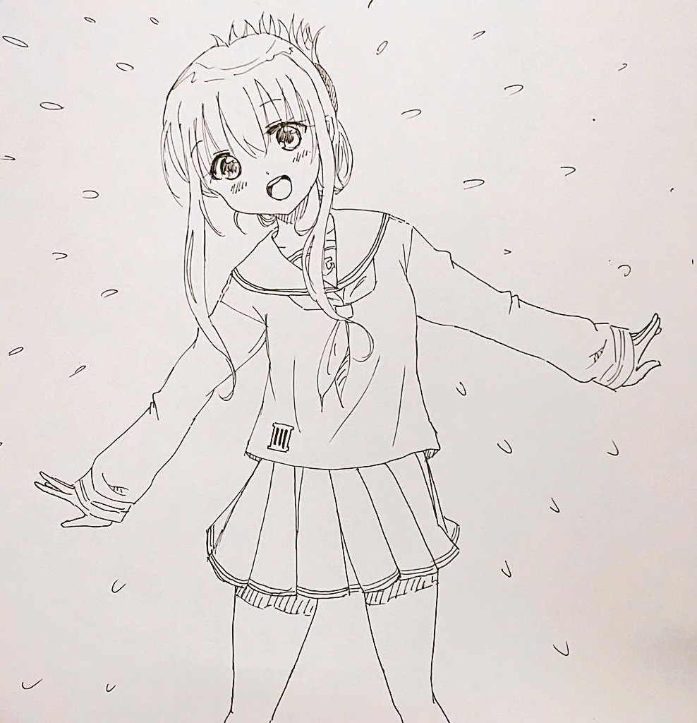 シャーペン描きと←→ボールペン描き

どちらが好みですか?(๑•̀ㅂ•́)و✧ 