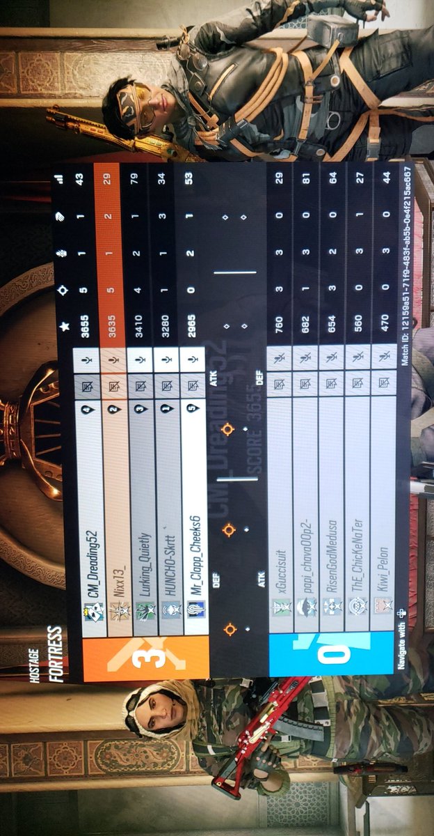Nixx13_'s tweet photo. 11/16 Morning Rounds
Boyfriend beat me on MVP on the first but I be catching up 😜😜💕
#RainbowSixSiege #Ubisoft https://t.co/BsjD1fYFKW