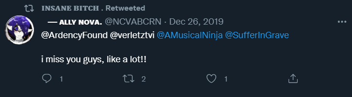 ⁯ ― ASH. tweet media