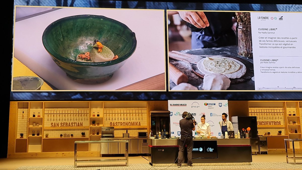 ssgastronomika's tweet photo. Cada cocinero es único y tiene la oportunidad de transmitir sus emociones y sentimientos en sus platos para que la gente pueda experimenrar un placer especial, @SammutNadia #ssg21 https://t.co/o6g23auRuz
