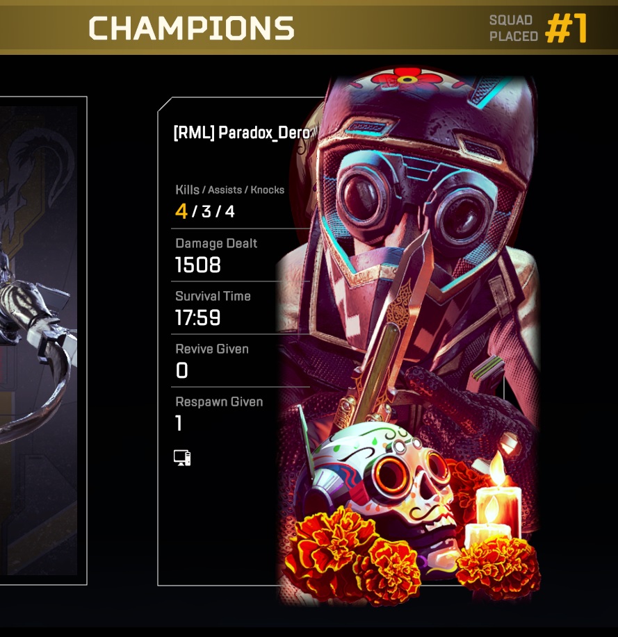 Dienstag früh... Was soll man anderes machen, als ein wenig zu grinden? :D #apex #ApexLegends #twitch #champions #squad #octane