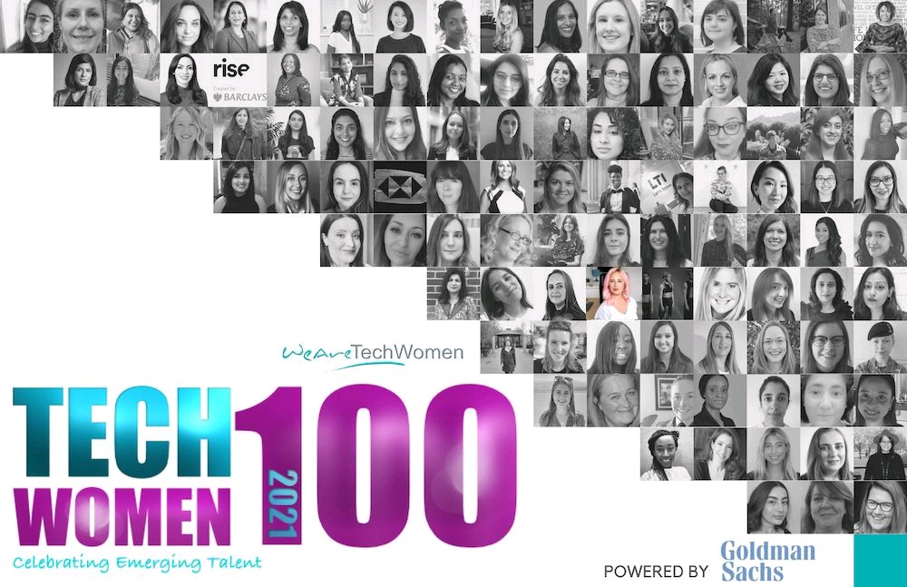 Really excited to make the #techwomen100 list. Thanks for the votes!!!