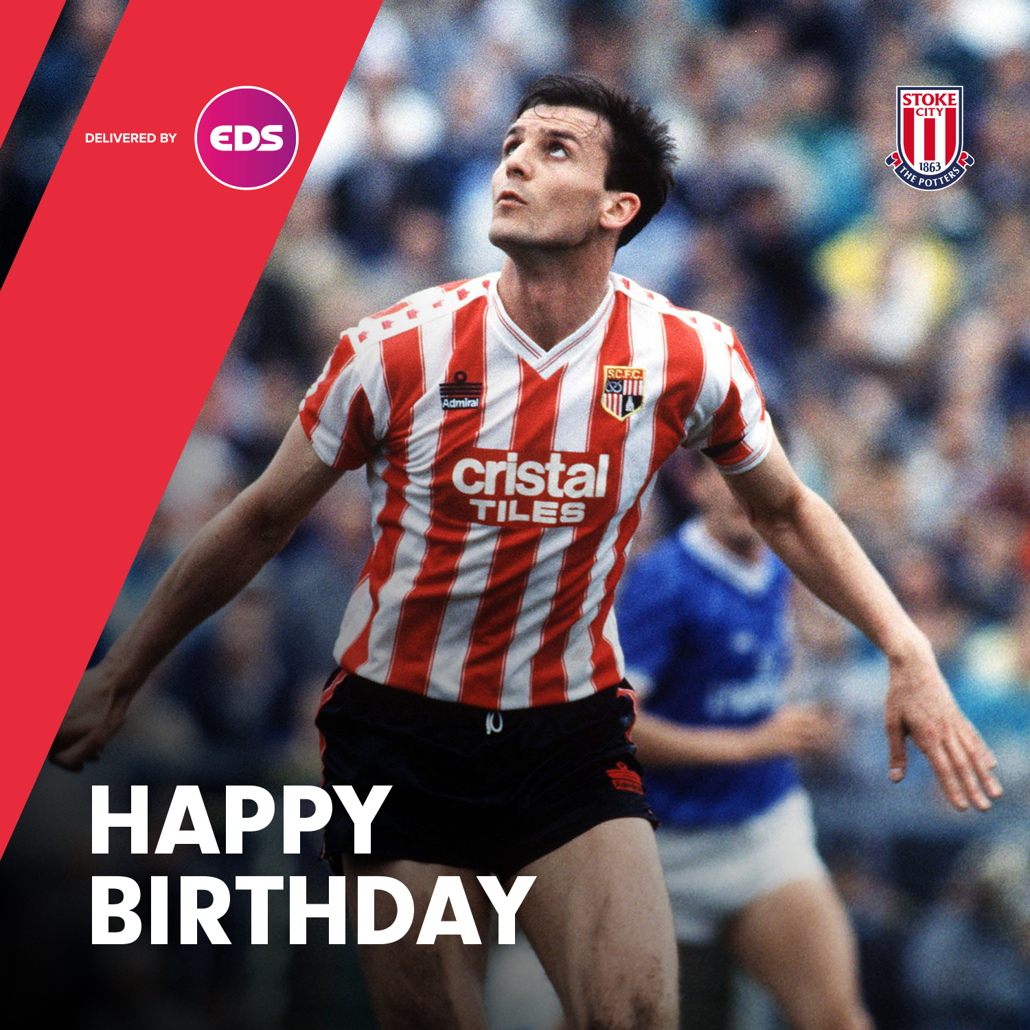 Happy birthday to former defender, Steve Bould!     