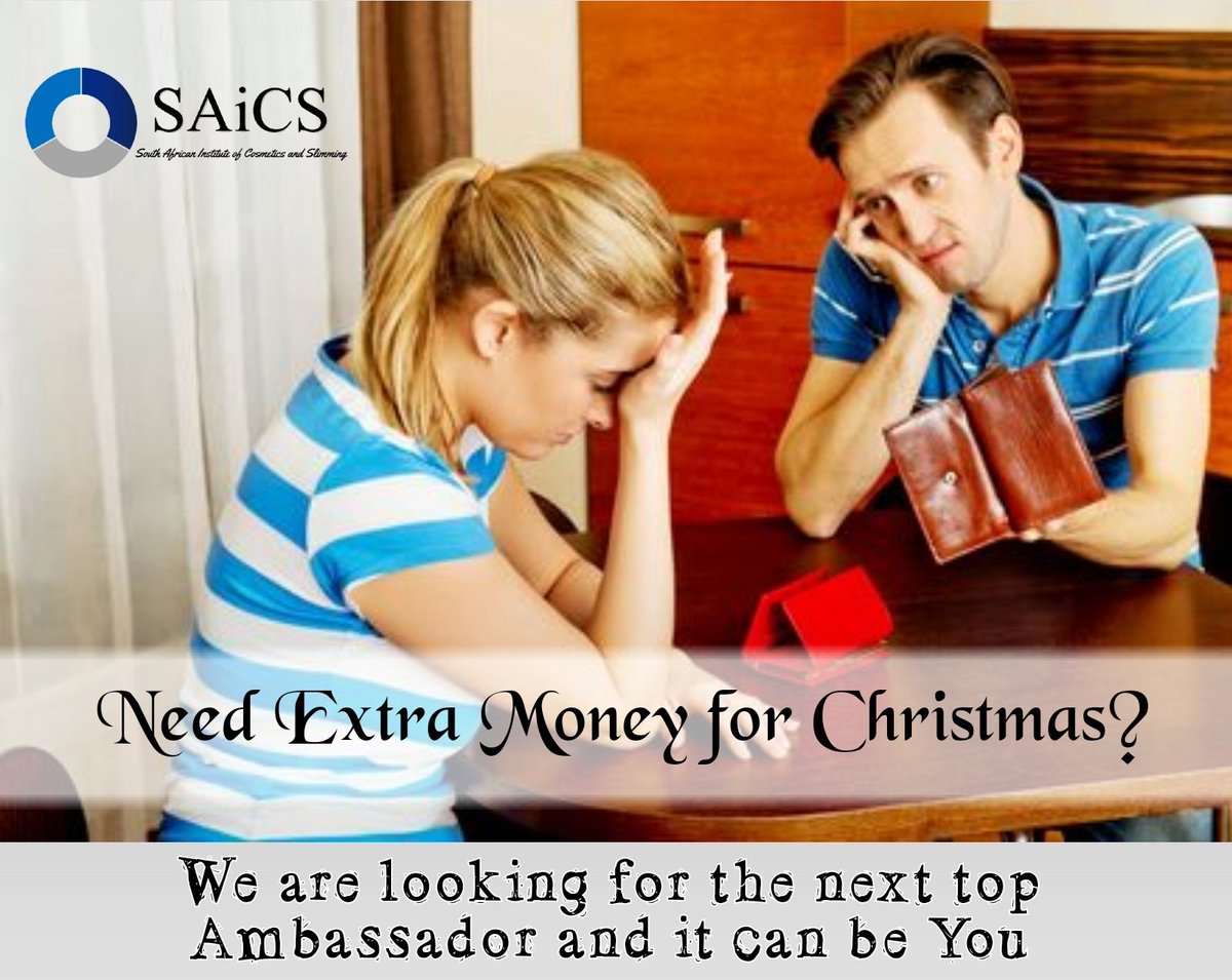 SaicsOfficial's tweet photo. Is your finances ruining your plans for Christmas?
We can help, join our team of successful abassadors and you can also have a stress free Christmas
#saics #ambassadorswanted #entrepreneur #workfromhome #workfromanywhere https://t.co/QjB4ri01as