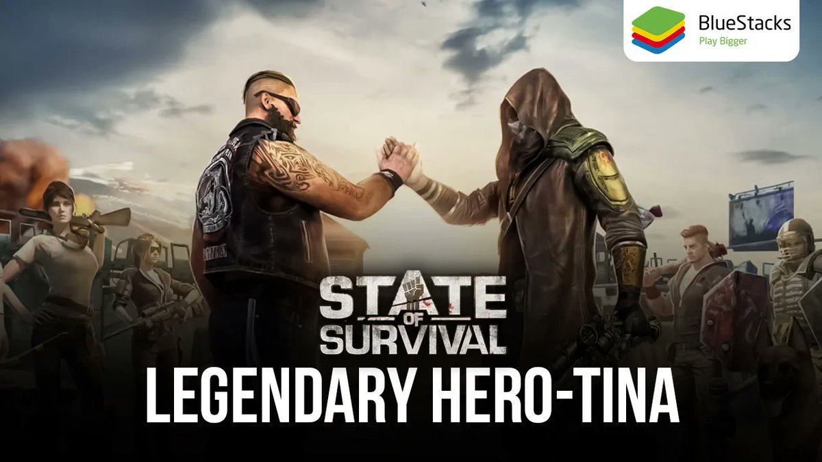 bluestacksinc's tweet photo. Meet Tina, the latest hero to join State of Survival.
Abilities:
⚡Boomerang
⚡Basic Impulse
⚡Lethal Huntress
🔗Read on: https://t.co/t1RW6EW9ik
#BlueStacks #BlueStacks5 #BlueStacksX #StateOfSurvival #SOS https://t.co/n45H19Manb