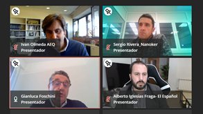 Parque Científico UC3M (@parquc3m) on Twitter photo Pasamos a la mesa de innovación y práctica empresarial con:
Gianluca Foschini, responsable de innovación @AscensoresOtis Europa, multinacional en <a href="/PTLeganes/">Leganés Tecnológico</a>
Iván Olmeda, CEO de #AEQ (en <a href="/PTLeganes/">Leganés Tecnológico</a>)
Sergio Rivera, CTO de <a href="/nanoker/">NANOKER RESEARCH</a>, startup del programa <a href="/go2space_hubs/">Go2Space-HUBS</a> <a href="/uc3m/">UC3M</a> Pasamos a la mesa de innovación y práctica empresarial con:
Gianluca Foschini, responsable de innovación @AscensoresOtis Europa, multinacional en <a href="/PTLeganes/">Leganés Tecnológico</a>
Iván Olmeda, CEO de #AEQ (en <a href="/PTLeganes/">Leganés Tecnológico</a>)
Sergio Rivera, CTO de <a href="/nanoker/">NANOKER RESEARCH</a>, startup del programa <a href="/go2space_hubs/">Go2Space-HUBS</a> <a href="/uc3m/">UC3M</a>
