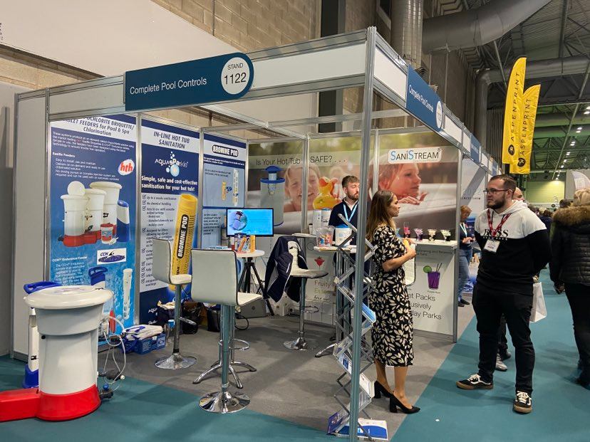 Filters4Spas's tweet photo. We had a great time exhibiting at the @HP_Innovation last week with @CPChems 

Thank you to everyone who came and said hello and thank you to all of the organisers that made this brilliant exhibition happen. 

#holidayparkinnovation #NEC #exhibtion #hottubfilters #spacocktials https://t.co/53PcePH1li