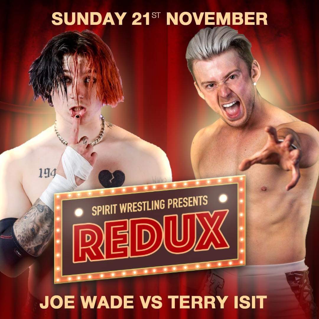 This Sunday! @theatredelishef 

@JoeWadeUK vs @TerryIsit !

For tickets head to spiritwrestling.com

#sheffield #sheffieldissuper #sheffieldevents