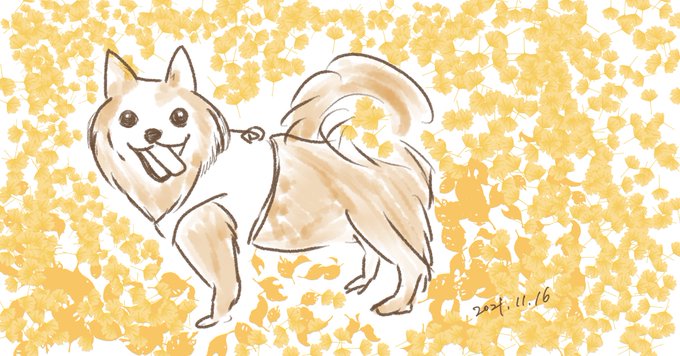 チワワイラストのtwitterイラスト検索結果