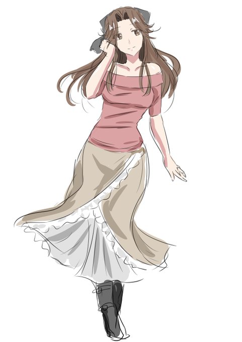 うちの神通はロングスカートを好む 