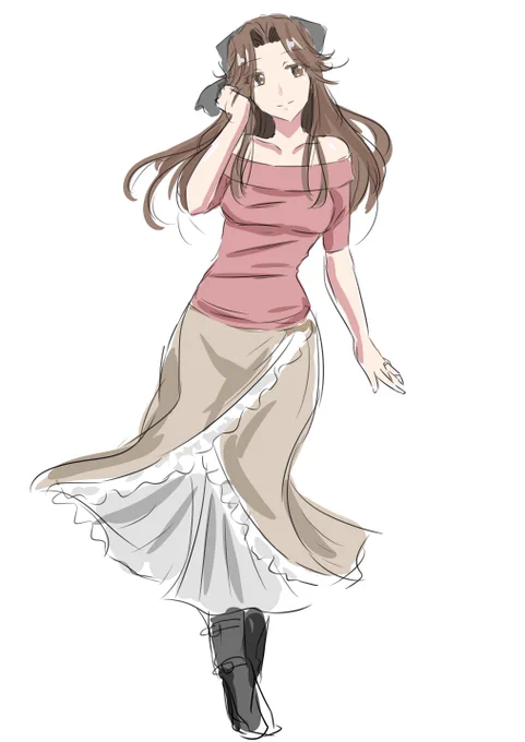 うちの神通はロングスカートを好む 
