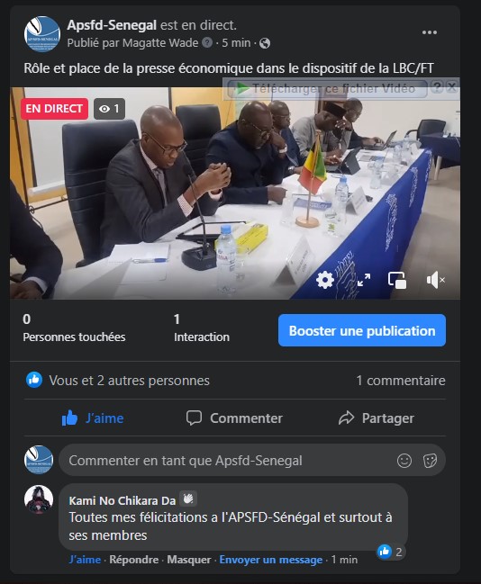 Suivez notre live sur facebook
le lien du live: fb.watch/9jdM3vFTPv/

#APSFD
#OQSF
<a href="/COJES/">Jessica Colon</a>
#kebetu