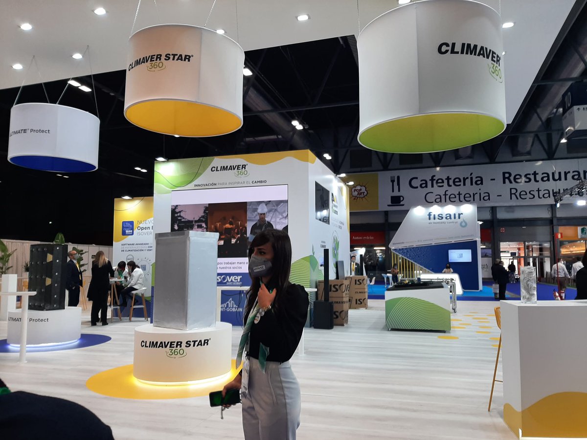 proarquitectur's tweet photo. En el marco de la celebración de #FeriaCR2021, @ISOVERes presenta su nueva Gama CLIMAVER® 360º #feria #saloninternacional  #FeriaCR2021 #climatización #refrigeración #aireacondicionado #calefacción #ventilación #frío #SaintGobainIsover #GamaCLIMAVER #climaver https://t.co/KLDh1cS4FW