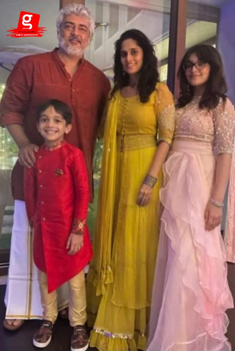 galattadotcom's tweet photo. Thala Family😍

#ThalaAjith #AjithKumar #ShaliniAjith #Valimai #ValimaiPongal #FamilyLove https://t.co/CDqcIZjJkn