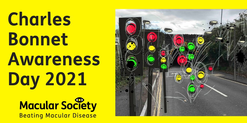 It's Charles Bonnet Awareness Day.

Up to half of all people with macular degeneration are thought to experience visual hallucinations.

These are silent, potentially scary and impact people's daily lives. They are not a sign of a mental illness and nobody should suffer alone.