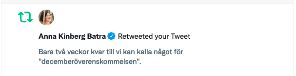 Den välmotiverade skadeglädjen är den enda sanna glädjen i politiken.
