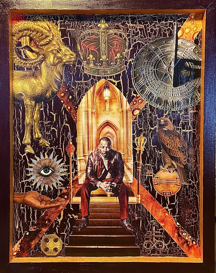 o_studios33's tweet photo. 4. The Emperor
The representation of total power, the divine masculine, the cosmic father. Reigning over systems of knowledge, discipline, strategy and law. He has clarity of vision and equilibrium of mind.
#tarot #artisttarot #emperor #tarotdeck #tarotproject #analogcollage https://t.co/iWzzeZKGvl