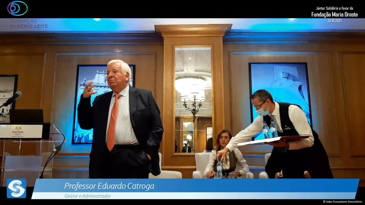 SalesEcosystems's tweet photo. 🔎 Já assistiu ao jantar solidário com o Professor Eduardo Catroga?
💻 Assista aos melhores momentos em https://t.co/kjZY91vXhc

#salesecosystems #eduardocatroga #fundaçãomariadroste #fundaçãoeugénioleite #solidariedade #causas #partilha #conhecimento https://t.co/v34xHBjYKa