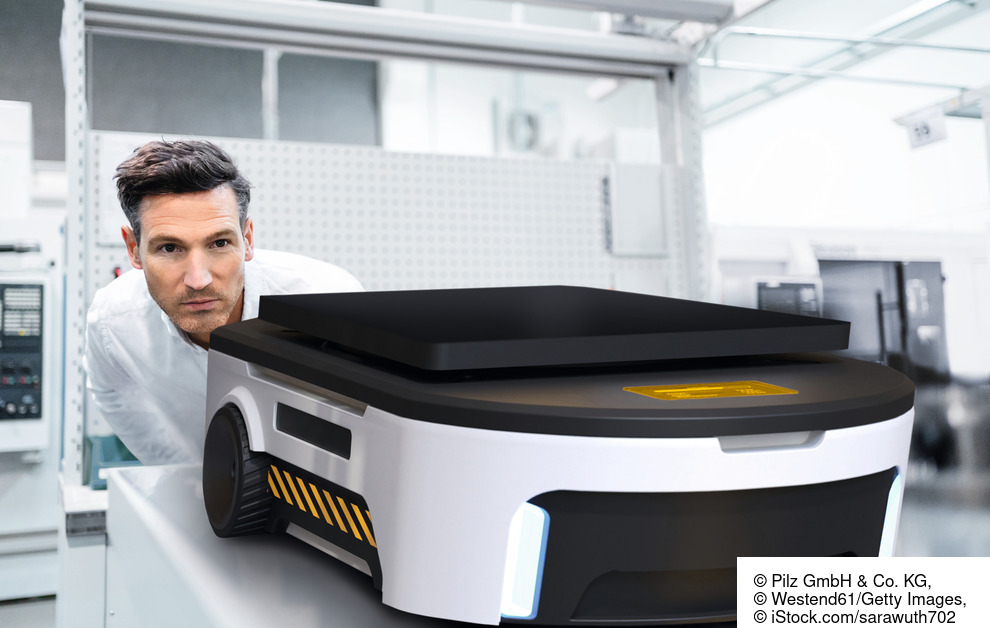Pilz_INT's tweet photo. When using automated guided vehicle systems, take a close look at various aspects! Is the system designed to be safe and yet productive? With our new service, we offer you a complete package, right through to the international conformity assessment👉 https://t.co/LA5GCvkkHT https://t.co/WL6ux8aerE