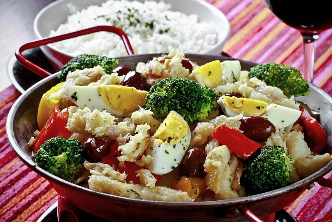 DeliveryStops's tweet photo. #Bacalhau #Lunch #food #foodie Get this beautiful mix of fresh vegetables and spices. Order today by us and get a discount of 10% with code "FRESH". https://t.co/DyopZb79nY