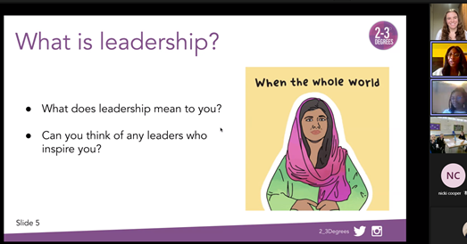 UL_Partnership's tweet photo. "You don't need to be the smartest, you just need to believe in yourself and inspire others". A great quote from @winston_way as we learn about the qualities of a good leader. #EducationWithCharacter #StudentLeadership @2_3degrees https://t.co/xjtEN4ll30