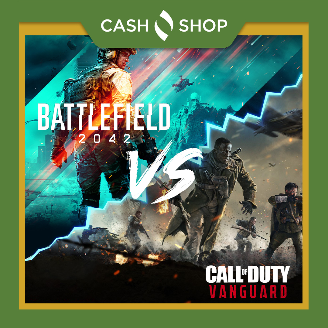 With the release of Call of Duty Vanguard a couple of weeks ago, and Battlefield 2042 being released in the next few days, which franchise do you prefer? 🤔

We sell used pre owned video games and consoles 🎮 Click the link below!

thecashshop.net