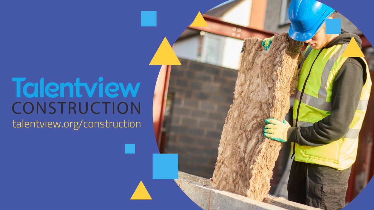 Are you studying right now &amp; interested in a #career in #construction?

Or maybe you’re looking for #workexperience or an #apprenticeship?

🏗️ #TalentviewConstruction can help. Sign up for free today: ow.ly/IXEG50GJcGX

#apprenticeships #traineesships #careers #students