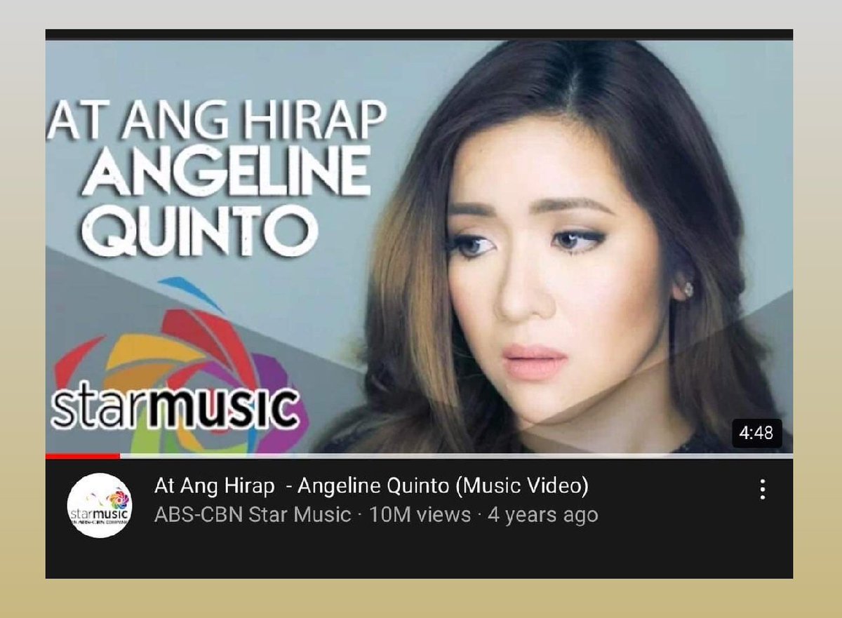 LoveMNhelia_AQ's tweet photo. AT ANG HIRAP by: ANGELINE QUINTO already hits 10 Million Views on Youtube. 
YOU DESERVE THIS KIND OF EARLY SIMPLE BDAY GIFT ATE GE! WE LOVE YOU ALWAYS😘💚 CONGRATULATIONS OUR POWER DIVA!!👏🎉 @LoveAQuinto 
#Atanghirap
#AngelineQuinto https://t.co/jjhsZiUSyi