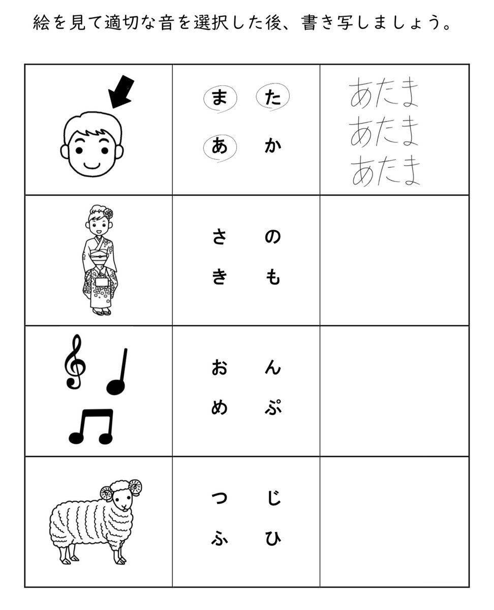 失語症リハビリ Stの教材部屋 無料プリント Stsroom Twitter