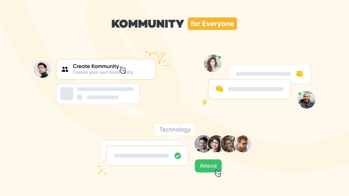 Kommunity tweet media