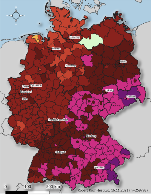 Corona-Lage am 16.11.2020 (li.):
⏺️ 0% Impfquote
⏺️ Wildtypus
⏺️ Inzidenz = 143
⏺️ 3436 Intensivpatienten
⏺️ 171 Tote (7-Tage-Schnitt)

Corona-Lage am 16.11.2021 (re.):
⏺️ 70% Impfquote
⏺️ aber: Delta
⏺️ Inzidenz = 312
⏺️ 3280 Intensivpatienten
⏺️ 179 Tote (7-Tage-Schnitt)

<a href="/welt/">WELT</a>