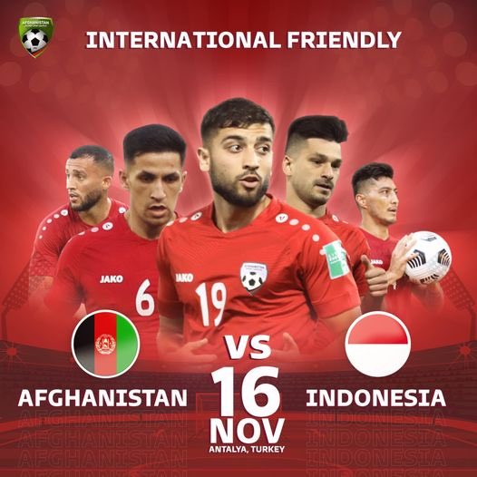 Indonesia vs afganistan
