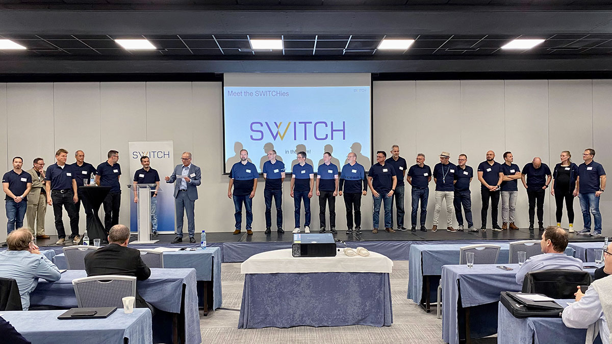 SWITCH_ch's tweet photo. Thank you from all SWITCHies for joining #ictfocus this year. It has been a pleasure to meet you all in person again and to receive your valuable input and ideas. #ThankYou https://t.co/J4VUMR98wo