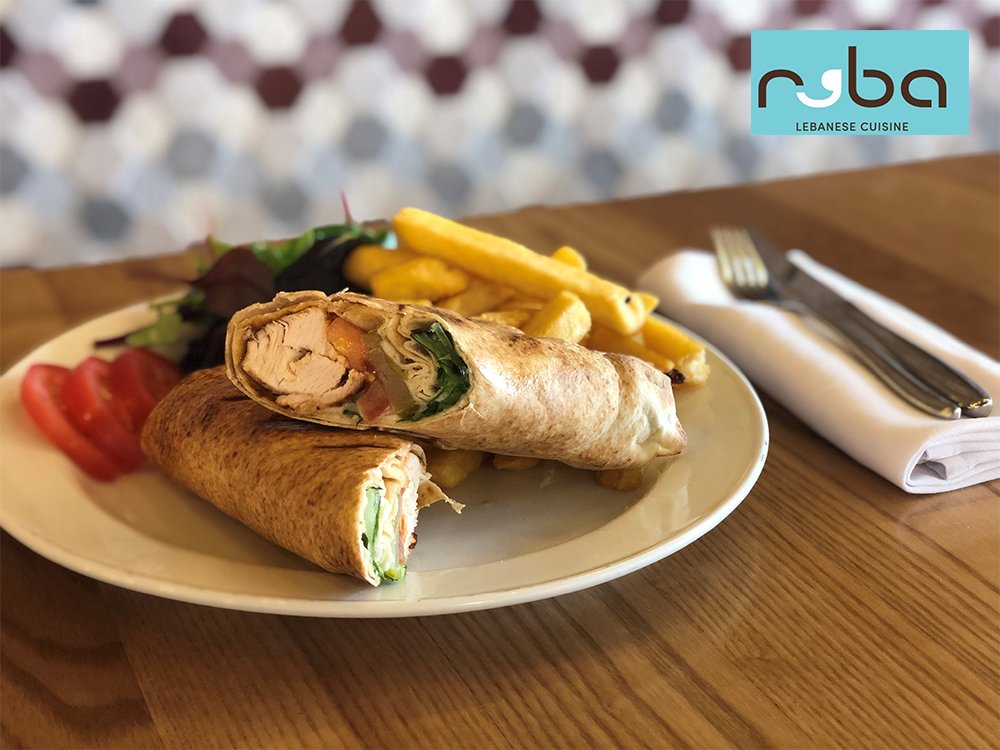 Why not treat yourself to something different for lunch today. You could start with our Grilled Halloumi and our famous choice of wraps. We are open from Midday for eat-in or takeaway. #Lunch #Lebanese #Wraps #Teddington #TryRuba