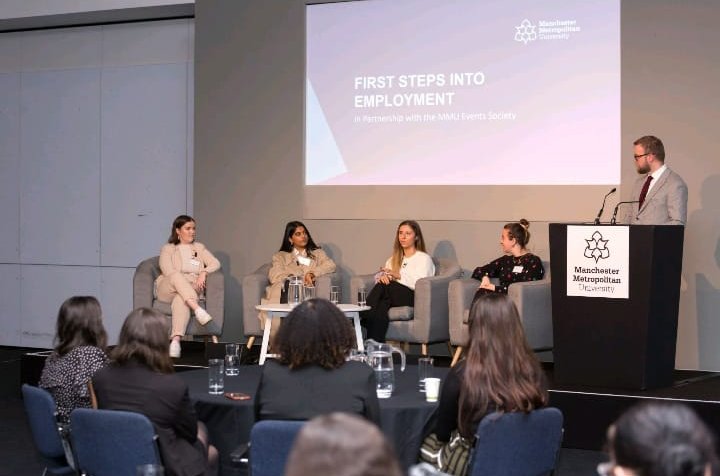 EventFirstSteps's tweet image. Busy week last week for our co-founders. @ElenaClowes was in Las Vegas talking to students at @IMEX_Group and @blogbykobrak travelled to Manchester to talk to students from @EventsatMMU, and @narain_priya is heading to @UKCEM next week