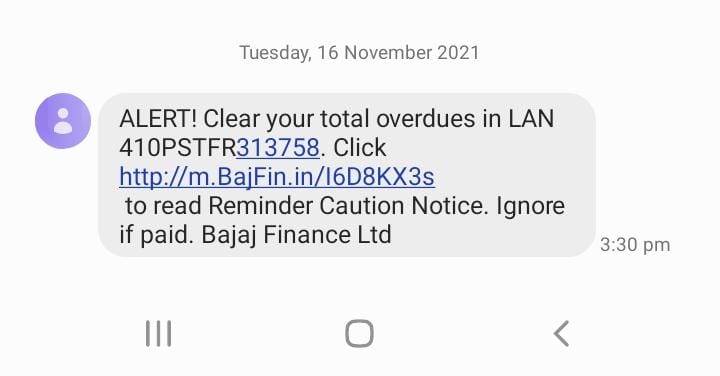 It's a matter of serious concern that most top rated Fraud Money Lending Company <a href="/Bajaj_Finserv/">Bajaj_Finserv</a>  is started already harassment, when I have already filled PIL in <a href="/indSupremeCourt/">Supreme Court of India</a> against them. I want <a href="/RBI/">ReserveBankOfIndia</a> <a href="/DasShaktikanta/">Shaktikanta Das</a> <a href="/FinMinIndia/">Ministry of Finance</a> <a href="/nsitharaman/">Nirmala Sitharaman</a> to intervene immediately.