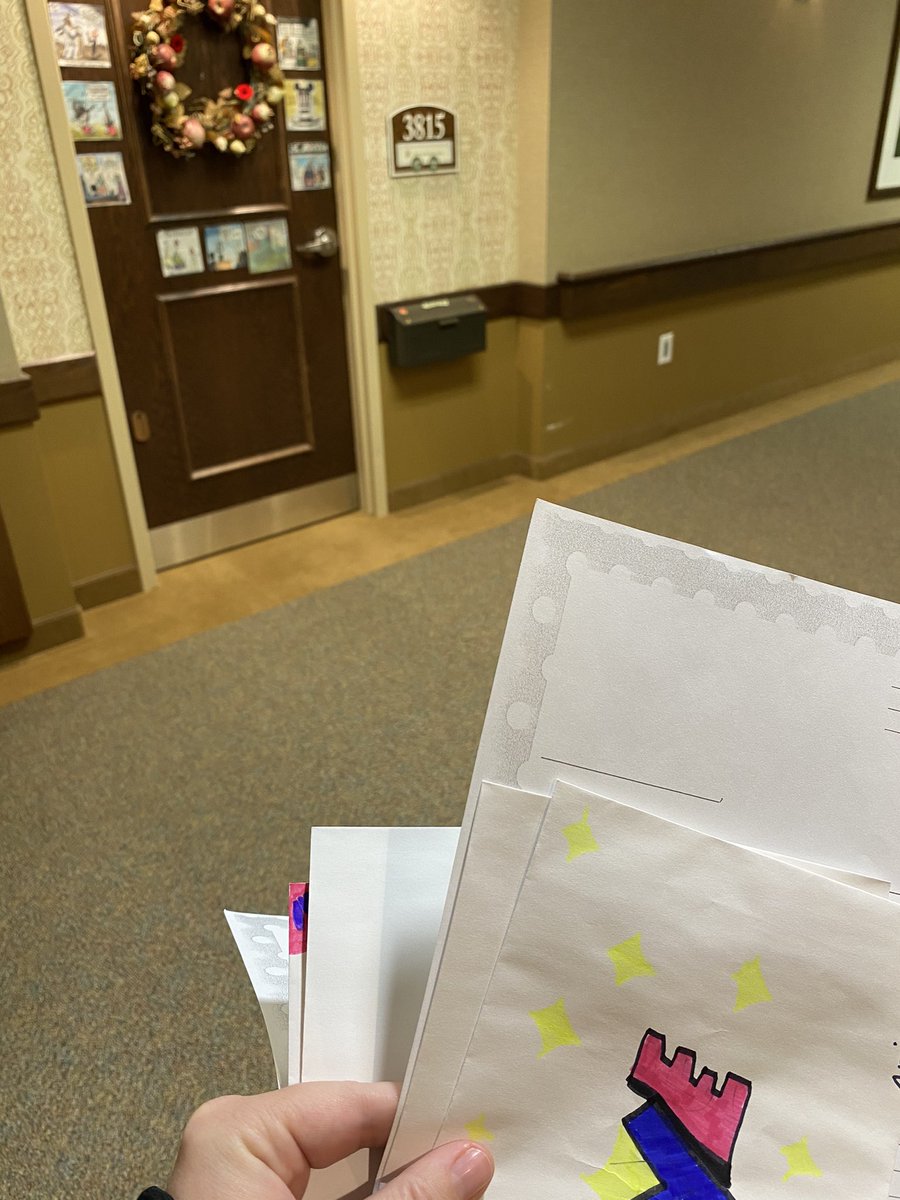 MrsLauraAbel's tweet image. All of our letters have been delivered to the residents at the retirement home. The residents loved the beautiful artwork that was done on each letter and they were excited to read their individual letter! #letterwriting #penpals #buildingconnection @silwrdsb @ms_cmiranda