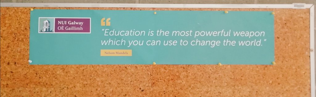 So true @nuigalway, on my notice board this morning to remind all our students <a href="/BanagherCollege/">BanagherCollege</a>