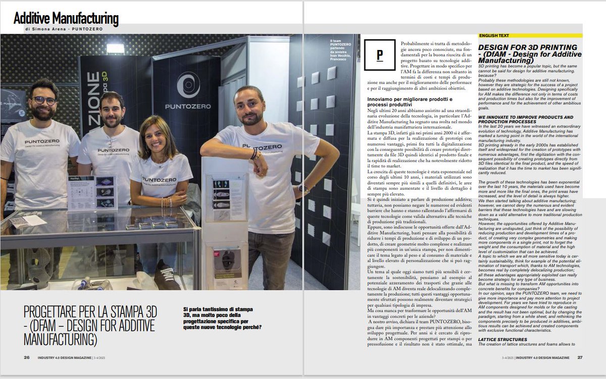 PUNTOZERO - DfAM tweet media