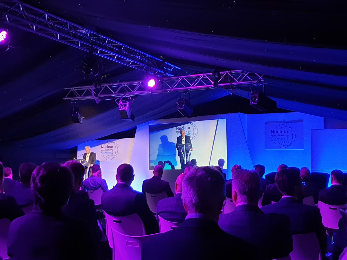 FramatomeBHR's tweet photo. It's a great start to the day at @NuclearAMRC's #NuclearManufacturing21 with a warm welcome from Andrew Storer. There's a fantastic line up of speakers and range of delegates from across different sectors, so we're delighted to be attending!
#BHRGroup #Framatome #NuclearAMRC https://t.co/2eKs69n4cJ