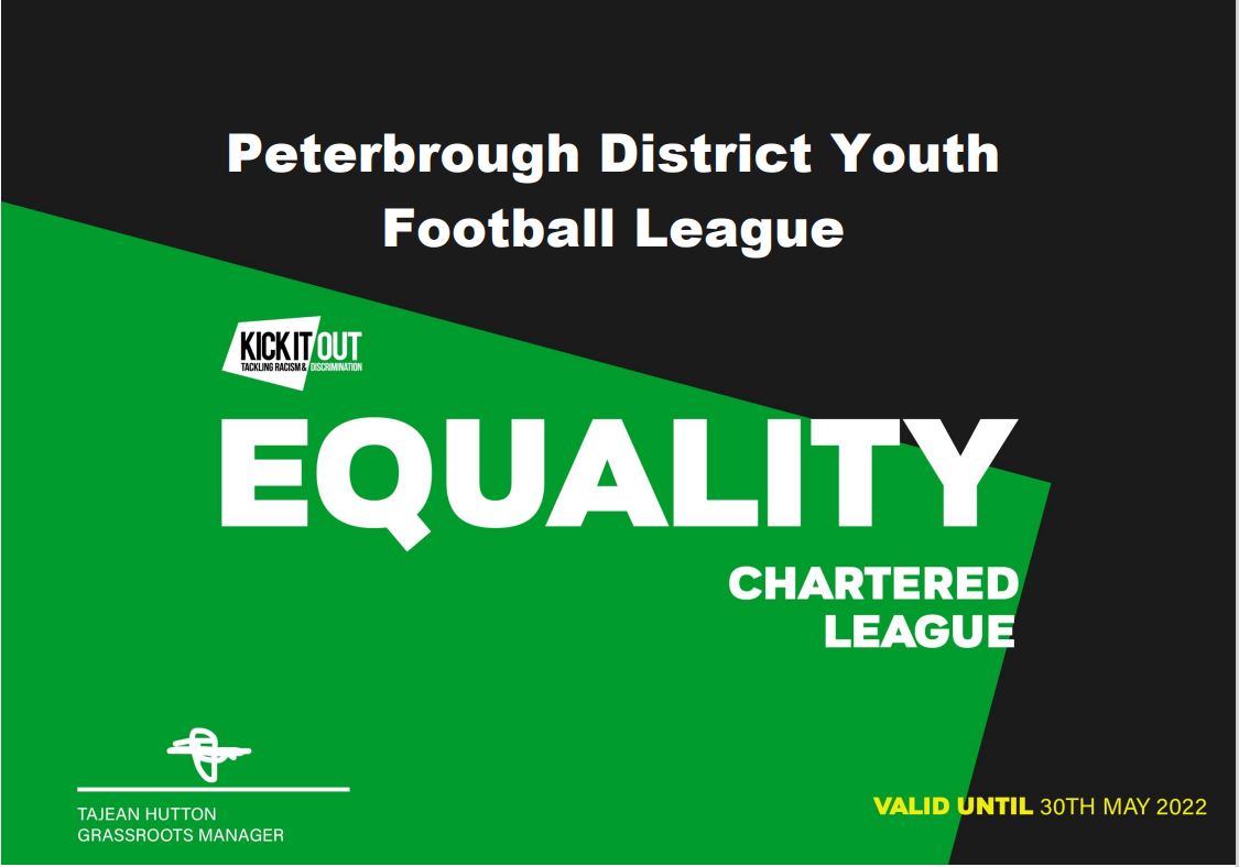 We have been awarded Equality Chartered League status! 🎉
<a href="/kickitout/">Kick It Out</a>