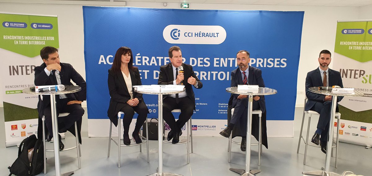CCIHerault's tweet photo. 📣INTERSUD
Rdv le 24 nov. sur le salon B2B #Intersud au Parc des Expos Béziers.
35 grands comptes industriels nationaux et internationaux, près de 80 fournisseurs régionaux.
L’occasion de favoriser de nouveaux courants d’affaires !
Inscription👉https://t.co/oDvvHSfaMf https://t.co/M0ZnPdZtrY