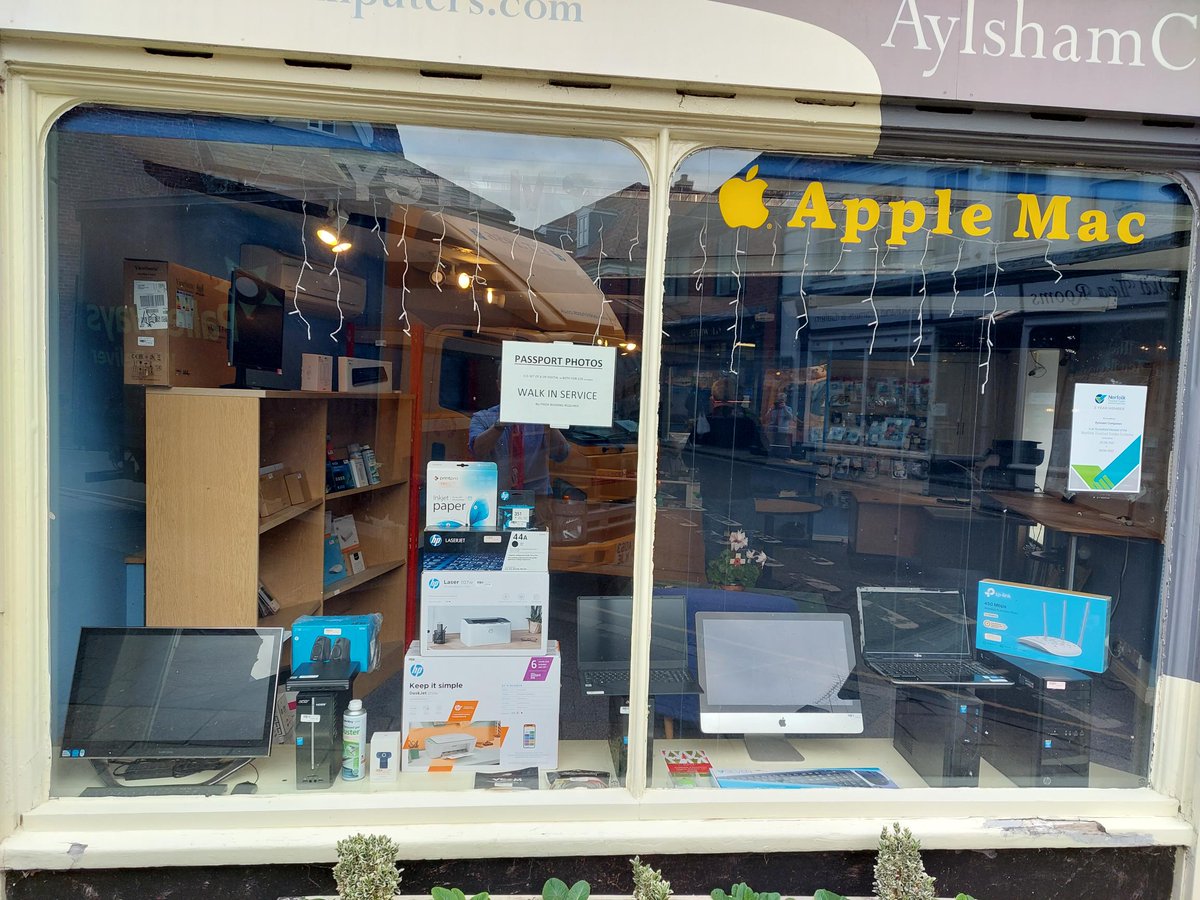 Just stocked up on New and Reconditioned laptops ready for XMAS. 01263 731020.