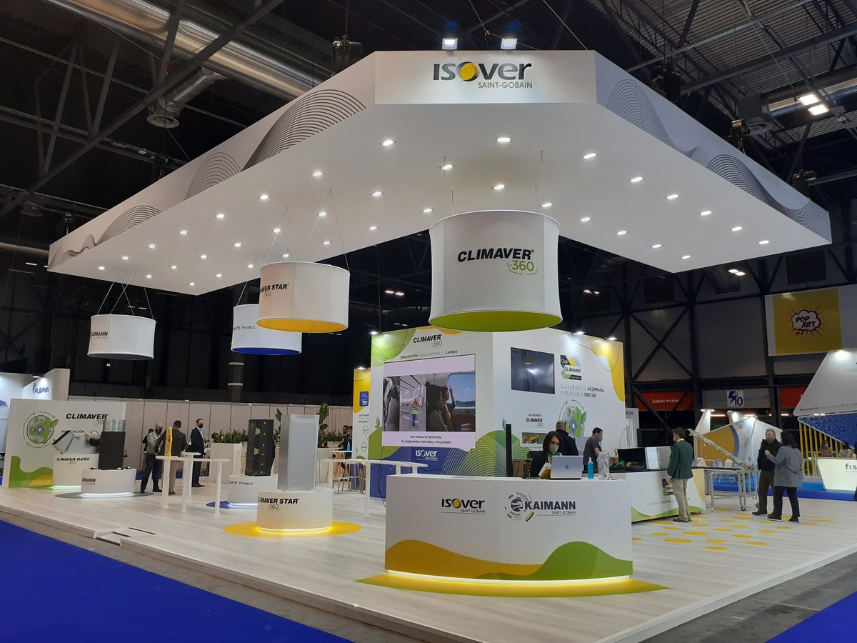 ISOVERes's tweet photo. 📢Ya hemos presentado nuestras novedades en climatización y refrigeración en la #FeriaCR2021 y la prensa ya ha podido conocer la nueva gama #CLIMAVER360.
Te esperamos en la @Feria_CR en @IFEMA en un stand lleno de novedades y sorpresas 😄
💛#MakingTheWorldABetterHome https://t.co/HKaB9v2cO9